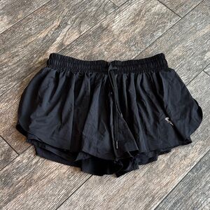 Women's Black Athletic Shorts